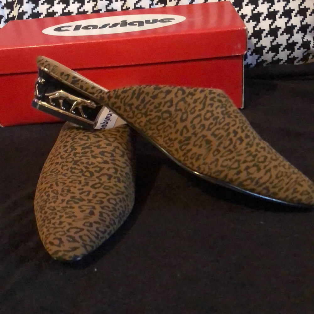 Classique Leapard Shoes